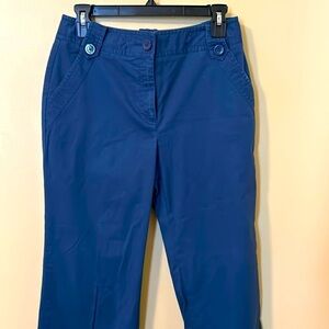 Talbot’s Stretch Style Petite Pants, Dark Blue Size 6P